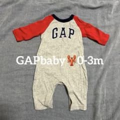 GAP ベビー 0-3m ロンパースのサムネイル