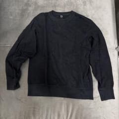 UNIQLO クルーネック スウェット ブラック Lサイズのサムネイル