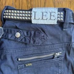 LEE ブラックデニム ジッパーポケット付きのサムネイル