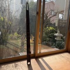 一輪挿し　茶道具　木製装飾掛軸