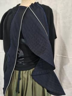 sacai デザインコットンニットジップカーディガン　日本製 sacai デザインコットンニットジップカーディガン 日本製 - メルカリ