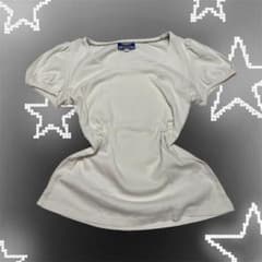 00s Y2K 平成ギャル BURBERRY バーバリー Tシャツ パフスリーブのサムネイル