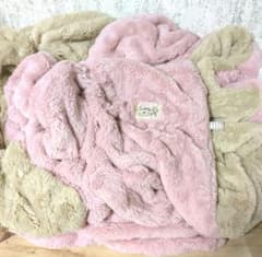 ３時間限定超超破格！❤みかん❤Wボア❤超レア★高級セミダブルお布団ボアケット♥ 3時間限定超超破格！❤みかん❤Wボア❤超レア☆高級セミダブルお布団