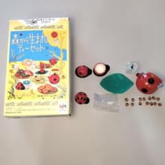メガハウス】森から生まれたティーセット 3.てんとう虫のまんまる 