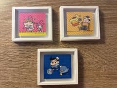 クレヨンしんちゃん✖️サンリオキャラクターズ　額縁コレクション３点セットのサムネイル