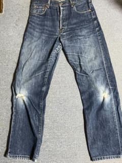 Levi's 702XX 日本製 97年復刻 W34 赤耳 鬼ヒゲ 色落ち抜群 - メルカリ