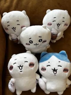 ちいかわ♡はちわれ♡ぬいぐるみセットのサムネイル