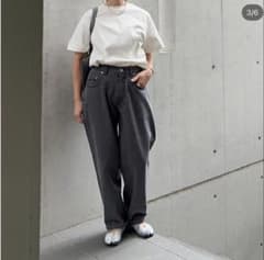 JULYNINE グレー デニムパンツ BASICデニム ジュライナイン - メルカリ