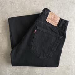 神サイズ 90s Levis 505 ブラック デニム USA製 W32 L30 - メルカリ
