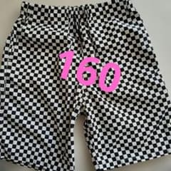 チェック柄ハーフパンツ 160cmのサムネイル