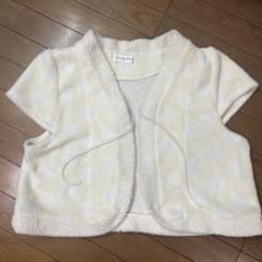 cozy time ドット柄 フリースカーディガンのサムネイル