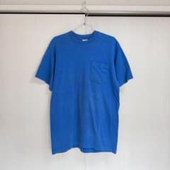【USA製】90s B.V.D. プレミアムシリーズ ポケT ブルー Lのサムネイル