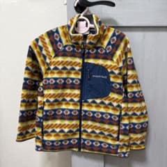 mont-bell 幾何学模様 フリースジャケットのサムネイル