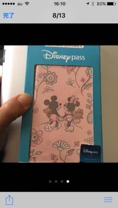 ラスト 可愛いディズニーiPhone6ノート型ケースのサムネイル