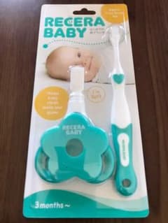 新品未使用　ベビー用　歯ブラシ　歯固め　シリコン歯ブラシ　仕上げ磨き　赤ちゃん用のサムネイル