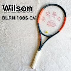 美品 ウィルソン バーン 100S CV 硬式 テニスラケット 100in G2 - メルカリ