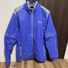 UNDER ARMOUR 紫 ゴルフ用フルジップジャケット XLのサムネイル