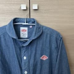 DANTON デニム　カバーオール　ジャケット　丸襟のサムネイル