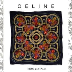 90's CELINE セリーヌ ヴィンテージ ハンカチーフ （本国製品・希少）