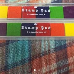 スタンプ台２つ 値下げのサムネイル