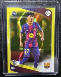 Topps ドロフェルナンデス FC Barcelona ルーキー ゴールドのサムネイル