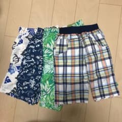 ショートパンツ ハーフパンツ150 4本まとめ売りのサムネイル