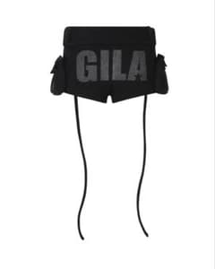 GILAARCHIVE KNITSHORTS ブラック パンツ