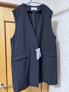 ブラック ノーカラージレのサムネイル