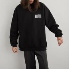 boutique aoyama クルーネック スウェット ブラック　廃盤カラー m70358342755_1.jpg?1761694034