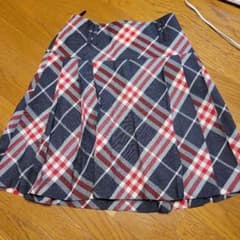 Burberry Blue Label プリーツスカート チェック柄 38 - メルカリ