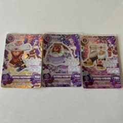 アイカツカード ロイヤルムーンコーデ ３枚セット 神崎美月のサムネイル