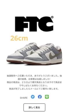 堀米雄斗  Yuto × Nike SB Dunk Low 26.0cmのサムネイル