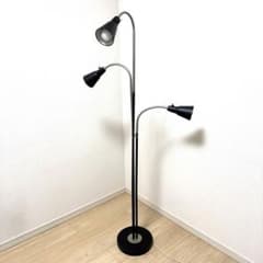 IKEA イケア フロアライト KVART スポットライト 間接照明 スタンド