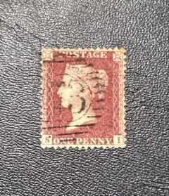 ペニーレッド 外国 イギリス 切手 1854-57年 ビクトリア女王 - メルカリ