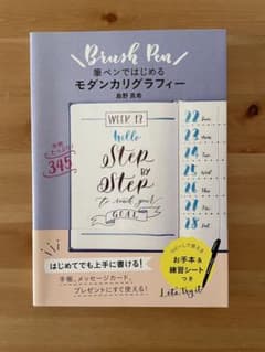 【えま★日本酒多数出品中★ 様】筆ペンではじめるモダンカリグラフィーのサムネイル
