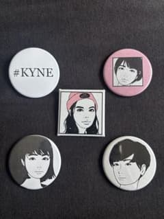Kyne キネ 缶バッチ バッヂ バッジ バッチ チャーム Tシャツ ステッカー Kyne キネ 缶バッチ バッジ バッチ バッヂ チャーム Tシャツ