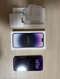 K*a様 【美品】Apple iPhone 14 Pro ディープパープル 本体のサムネイル