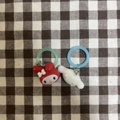 サンリオ マイメロディ シナモロール キーホルダー 2個セットのサムネイル