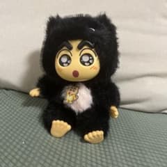 크레용 신짱 검은 고양이 인형 장난감