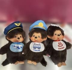 最安値.即完売.大人気ご当地モンチッチ （温泉・空港・駅長3点セット