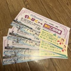 わんぱくプール　いこいの村　招待券４枚のサムネイル