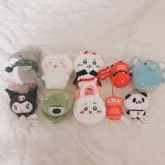 봉제인형 정리 판매 10점 치이카와 크로미 아이 상어 짱 베이맥스 등