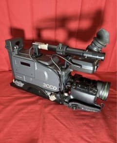 정크 TOSHIBA 업무용 Hi-8 비디오 카메라 Canon 렌즈 정가 110만
