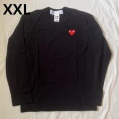 PLAYCOMME des GARÇONS赤ハートワンポイントロンT新品タグ付 - メルカリ