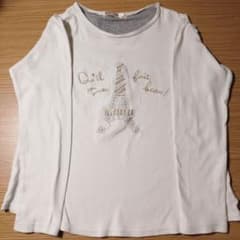 刺繍長袖Tシャツ150のサムネイル