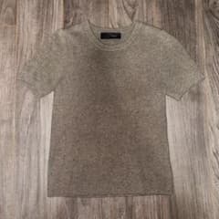 ZARA ベーシック 半袖ニット ブラウンのサムネイル