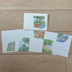 포켓 몬스터 그림 엽서 세트