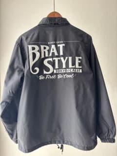 BRAT STYLE コーチジャケット Sサイズ ブラック