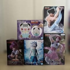 HUNTER×HUNTER フィギュア まとめ売り ナックル ヒソカ HUNTER×HUNTER フィギュア 5点 ナックル マチ キルア ヒソカ - メルカリ