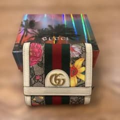 グッチ GUCCI マーモント フローラ シェリーライン オフホワイト グッチ GUCCI マーモント フローラ シェリーライン オフホワイト